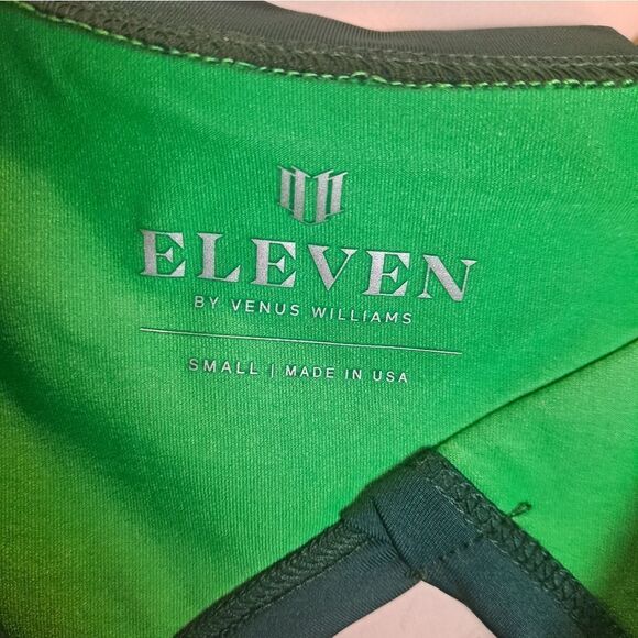 Eleven By Venus Williams Walk The Line Tank Island Green NWT Size Small - Picture 3 of 8